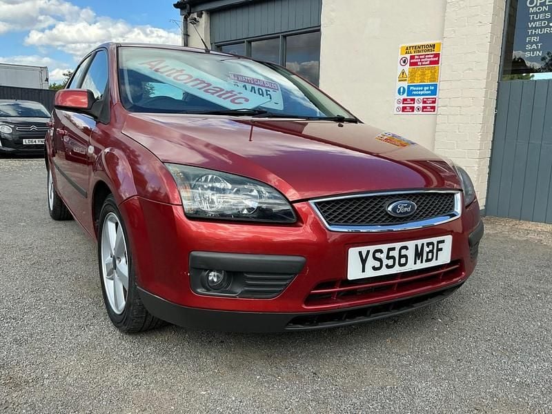 Red Used 2007 Ford Focus Zetec Hatchback | £1,495 (Super price) - Image 1/4