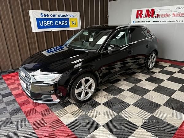 Used Audi A3 Sport 150 HP (110 kW) 2018 Black Sedan