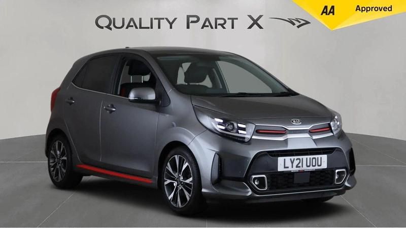 Grey Used 2021 Kia Picanto GT-Line Hatchback | £9,600 (Fair price) - Image 1/3