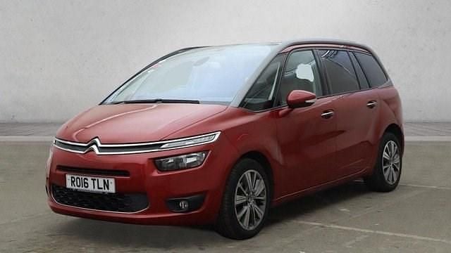 Used Citroën Grand C4 Picasso Exclusive 120 HP (88 kW) 2016 Red MPV