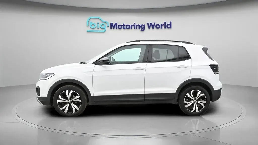Used VW T-Cross Black Edition 110 HP (80 kW) 2022 White SUV