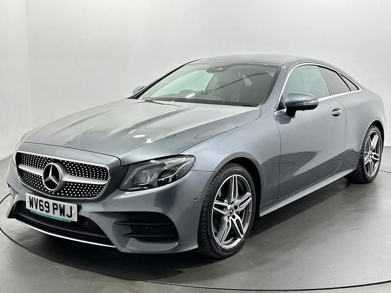 Used Mercedes E220 AMG line 194 HP (142 kW) 2019 Grey Coupe