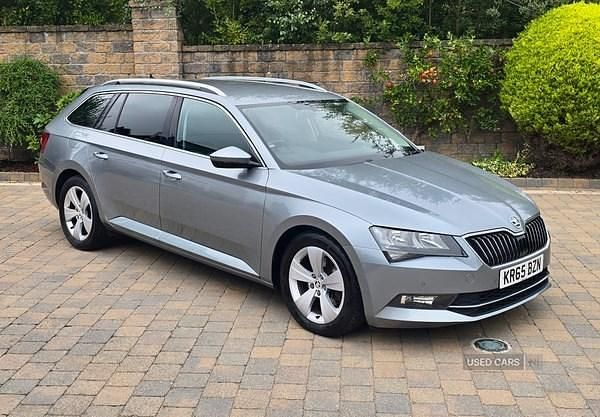 Grey Used 2015 Skoda Superb Business Line Estate | £10,445 (A bit pricey) - Image 1/4