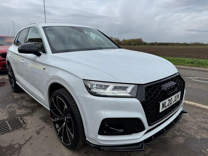 White Used 2020 Audi Q5 S-Line SUV | £25,995 (Fair price) - Image 1/4