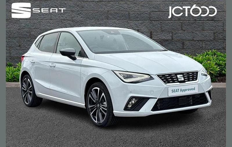 White New 2025 Seat Ibiza XCELLENCE Lux Hatchback | £21,000 (Fair price) - Image 1/4
