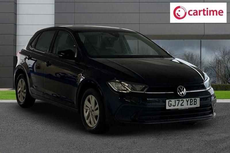 Black Used 2022 VW Polo Life Hatchback | £14,519 (Good price) - Image 1/4