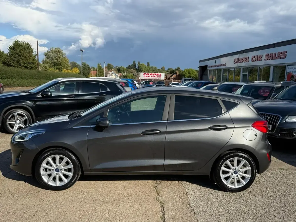 Used Ford Fiesta Titanium 152 HP (111 kW) 2021 Grey Hatchback