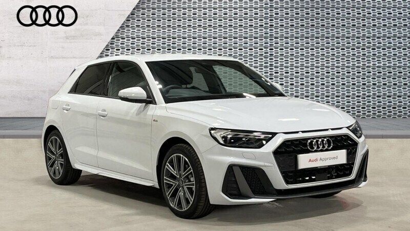 White Used 2024 Audi A1 Sportback S-Line Hatchback | £24,105 (Fair price) - Image 1/4