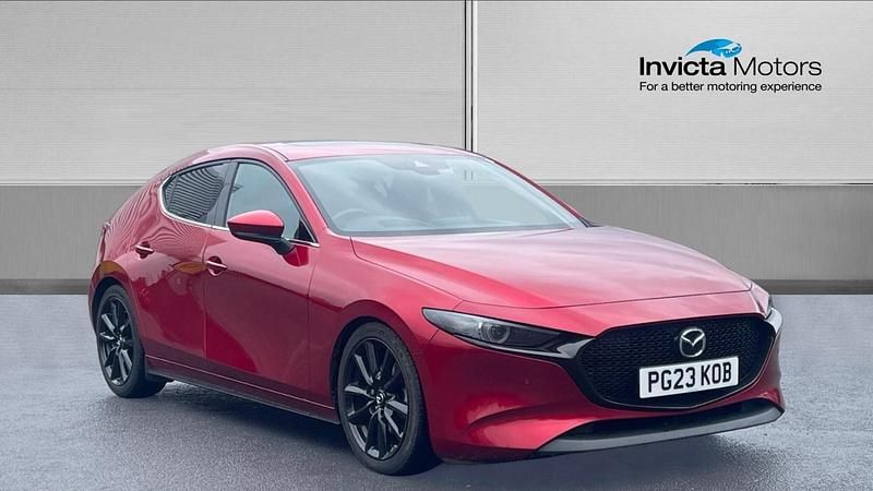 Red Used 2023 Mazda 3 Inclusive Hatchback | £15,400 (Fair price) - Image 1/4