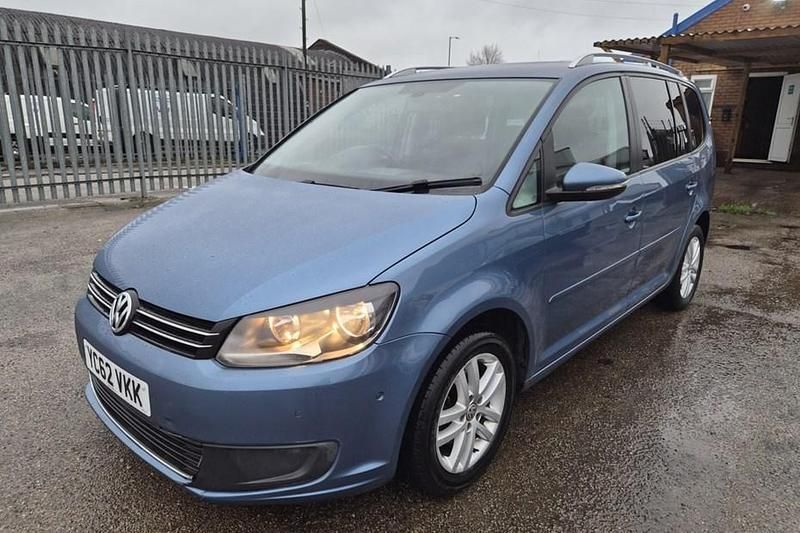 Blue Used 2012 VW Touran SE MPV | £3,995 (Good price) - Image 1/1