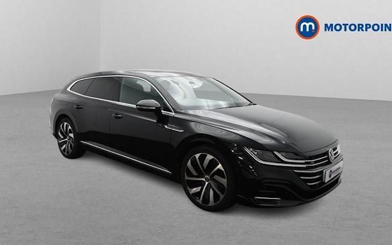 Black Used 2023 VW Arteon R-line Estate | £27,099 (Fair price) - Image 1/4