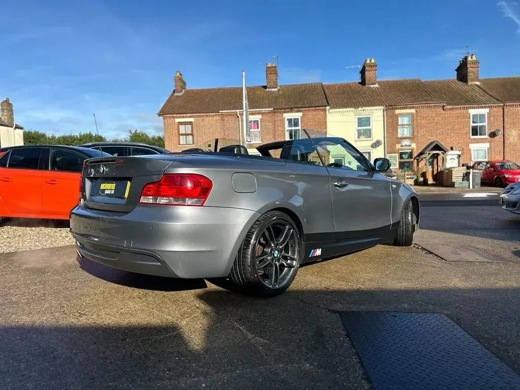 Used BMW 118 Cabriolet M Sport 143 HP (105 kW) 2011 Grey Cabriolet