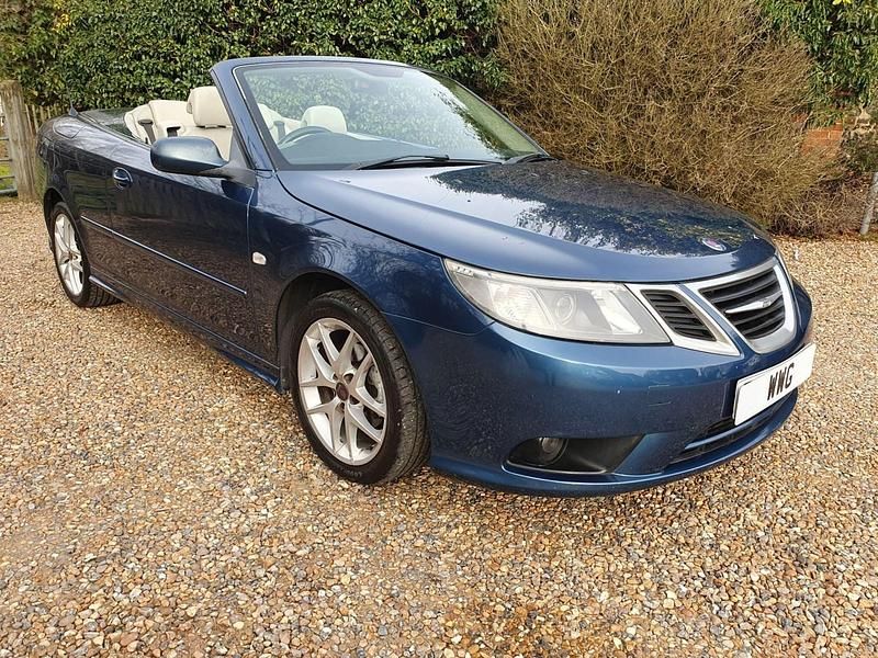 Used Saab 9-3 Cabriolet Vector 2009 Blue Cabriolet
