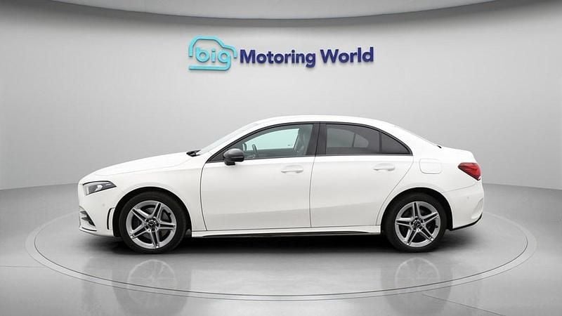 Used Mercedes A250 AMG line 2022 White Sedan