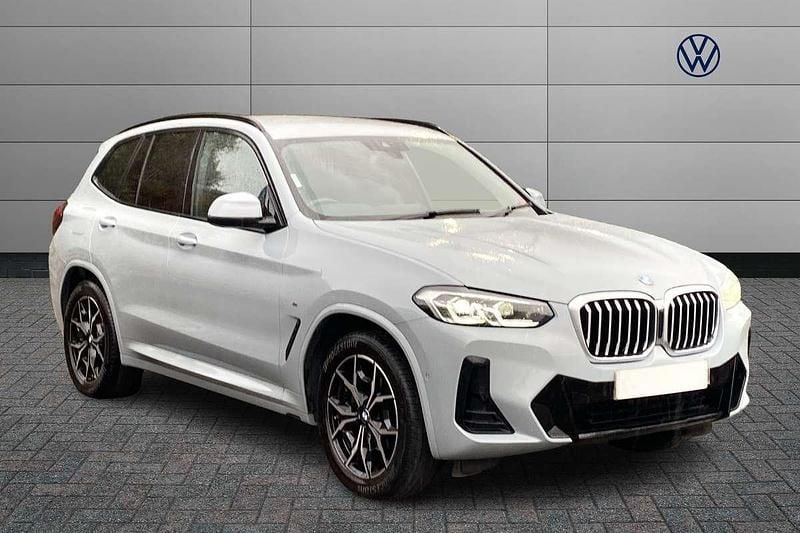 Blue Used 2022 BMW X3 M Sport SUV | £35,614 (Fair price) - Image 1/4