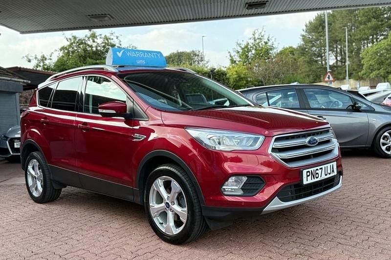 Red Used 2017 Ford Kuga Titanium SUV | £9,699 (Fair price) - Image 1/1