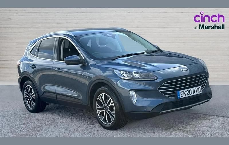 Used Ford Kuga Titanium 120 HP (88 kW) 2020 Blue SUV