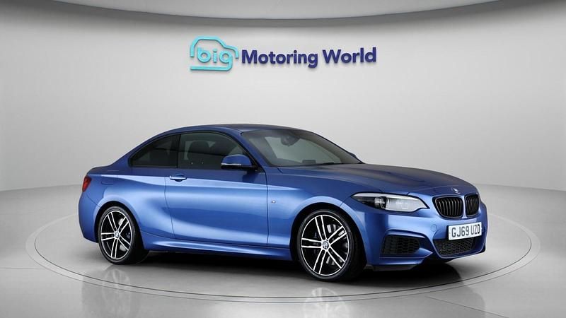 Blue Used 2019 BMW 218 M Sport Coupe | £16,200 (Fair price) - Image 1/4