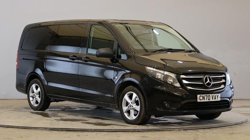 Black Used 2020 Mercedes Vito Premium Van | £16,490 (Fair price) - Image 1/4