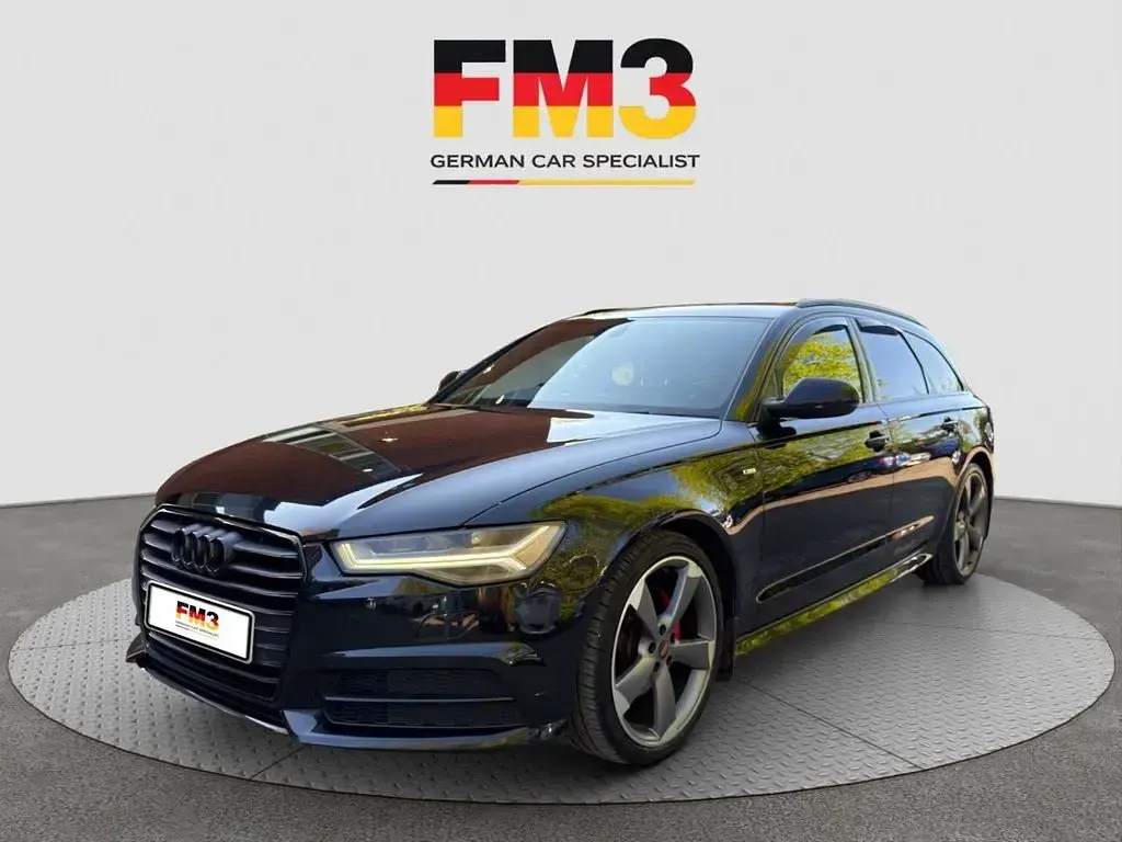 Used Audi A6 Black Edition 190 HP (139 kW) 2015 Grey Estate