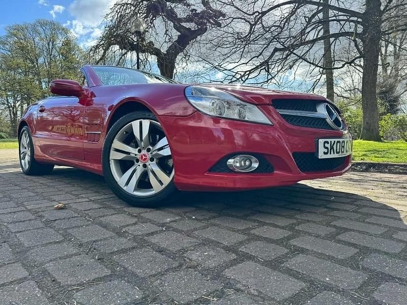 Used Mercedes SL350 2008 Red Cabriolet