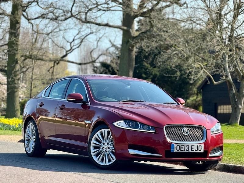 Second-hand Jaguar XF Portfolio 2013 Roșu Berlinǎ