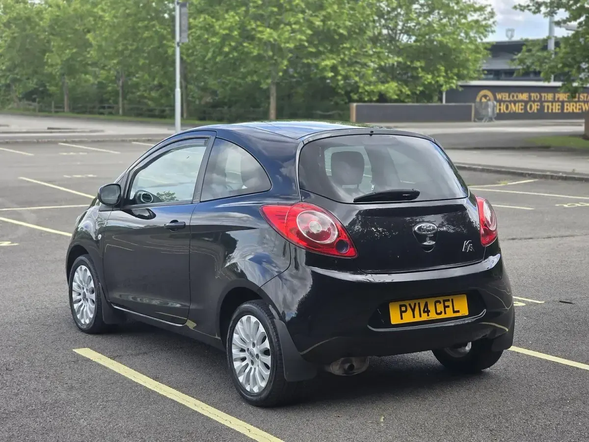 Used Ford Ka Zetec 69 HP (50 kW) 2014 Black Hatchback