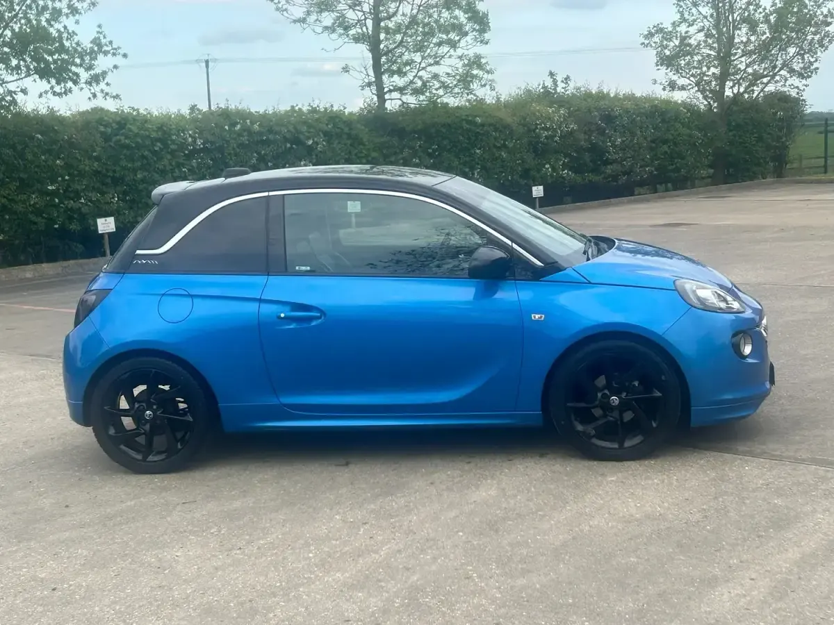Used Vauxhall Adam Slam 2017 Blue Hatchback