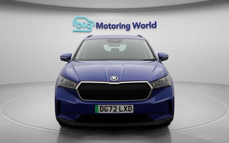 Used Skoda Enyaq iV ecoSuite 131 kW (179 HP) 2022 Blue SUV