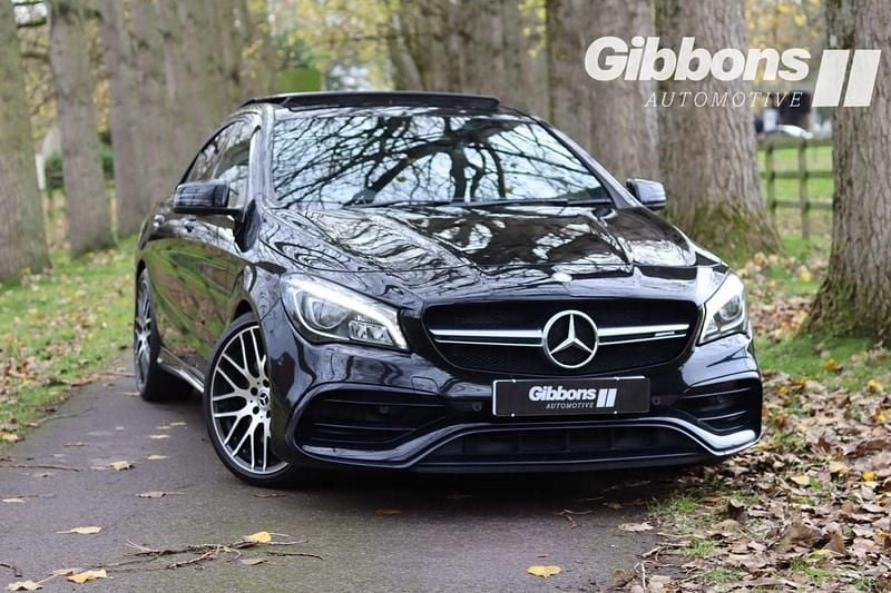 Black Used 2016 Mercedes CLA45 AMG AMG Sedan | £20,395 (Fair price) - Image 1/4