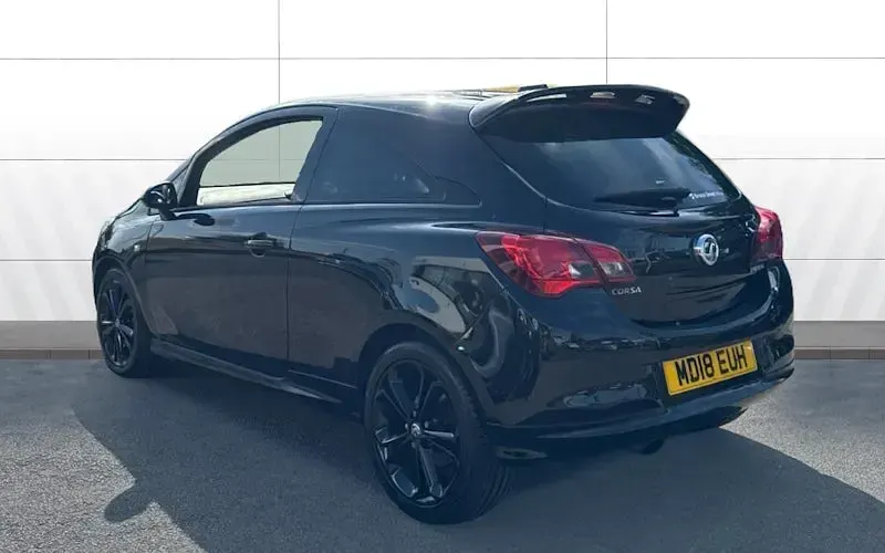 Used Vauxhall Corsa Edition 150 HP (110 kW) 2018 Black Hatchback