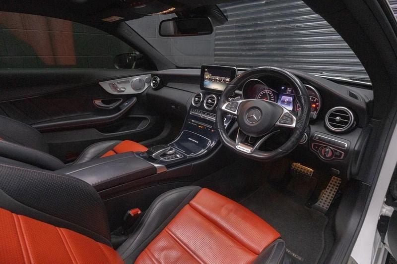 Used Mercedes C63 AMG Premium 2018 White Coupe