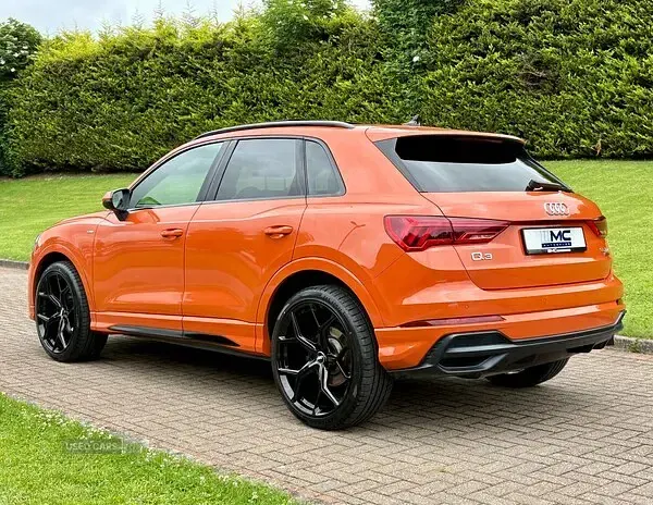 Used Audi Q3 S-Line 150 HP (110 kW) 2019 Orange SUV