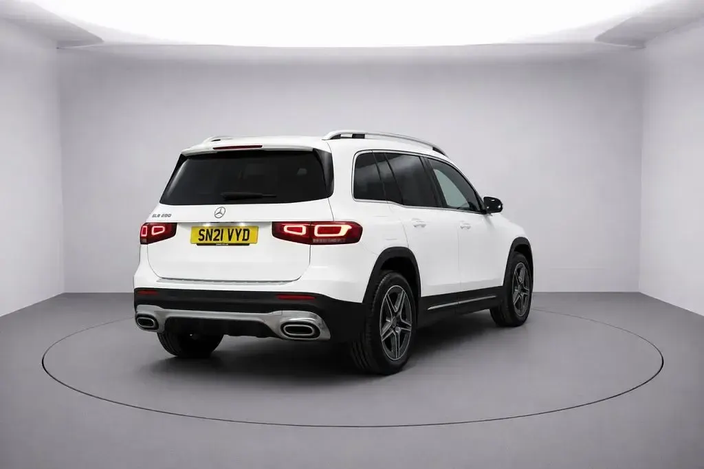 Used Mercedes GLB200 AMG line 2021 White SUV