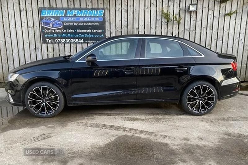 Used Audi A3 Sport 110 HP (80 kW) 2016 Black Sedan