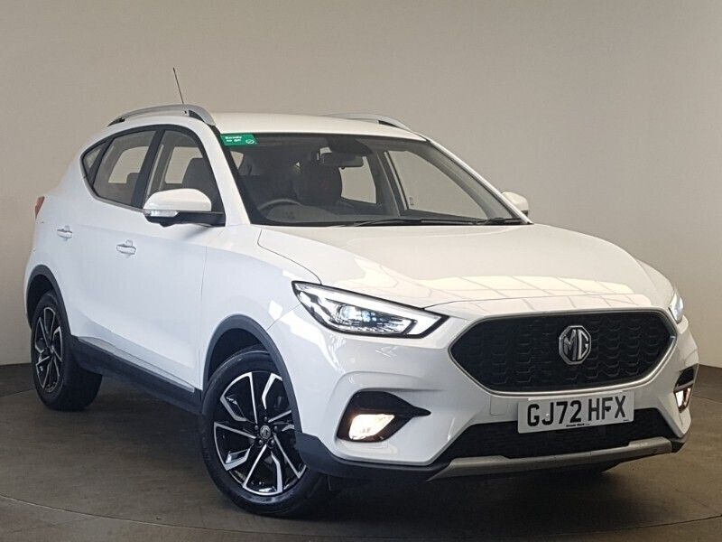 White Used 2022 MG ZS Exclusive Sedan | £16,998 (Fair price) - Image 1/4