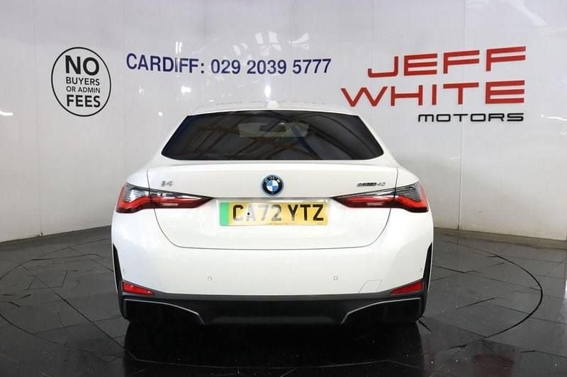 Used BMW i4 Sport Line 250 kW (340 HP) 2022 White Sedan