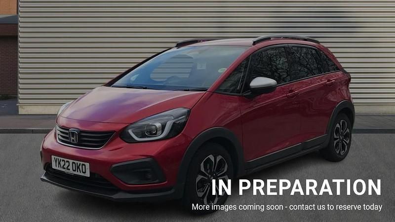 Used Honda Jazz Hybrid 109 HP (80 kW) 2022 Red Hatchback