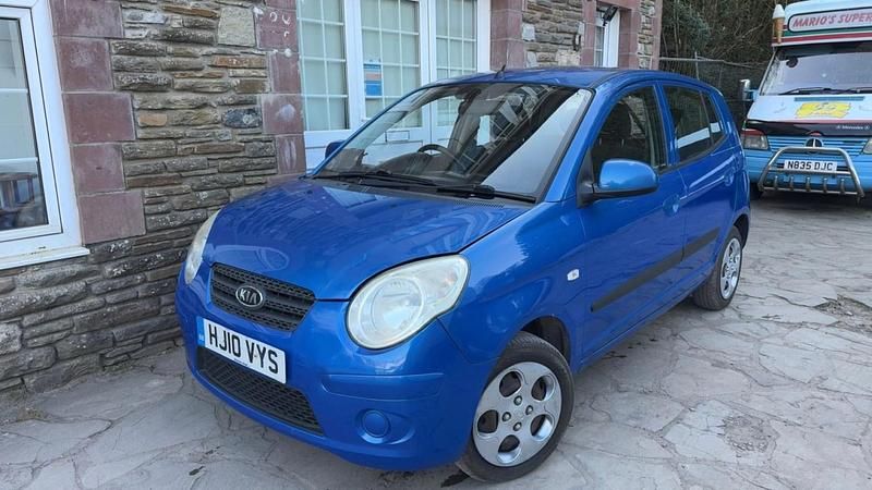 Used Kia Picanto 64 HP (47 kW) 2010 Blue Hatchback