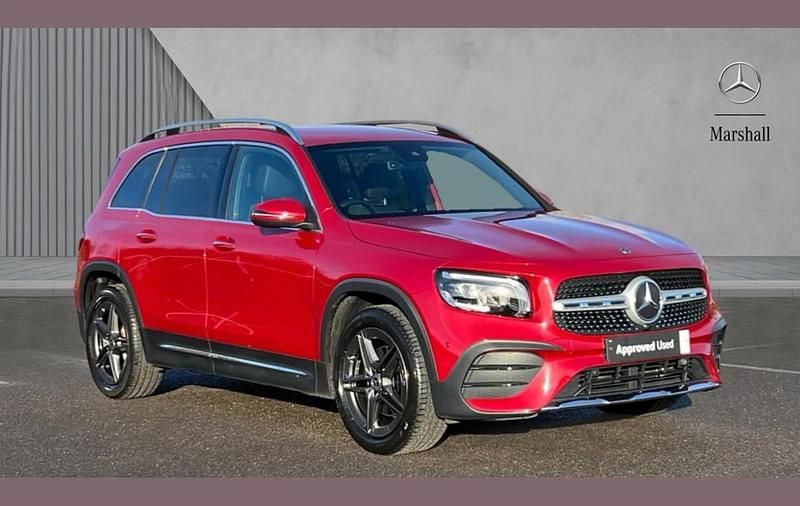 Red Used 2022 Mercedes GLB200 AMG Line Premium SUV | £25,480 (Fair price) - Image 1/4