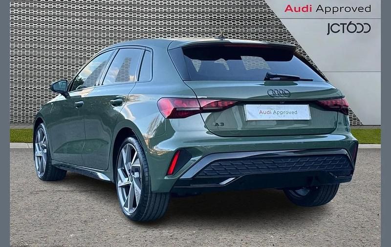 Used Audi A3 Black Edition 147 HP (108 kW) 2026 Green Hatchback