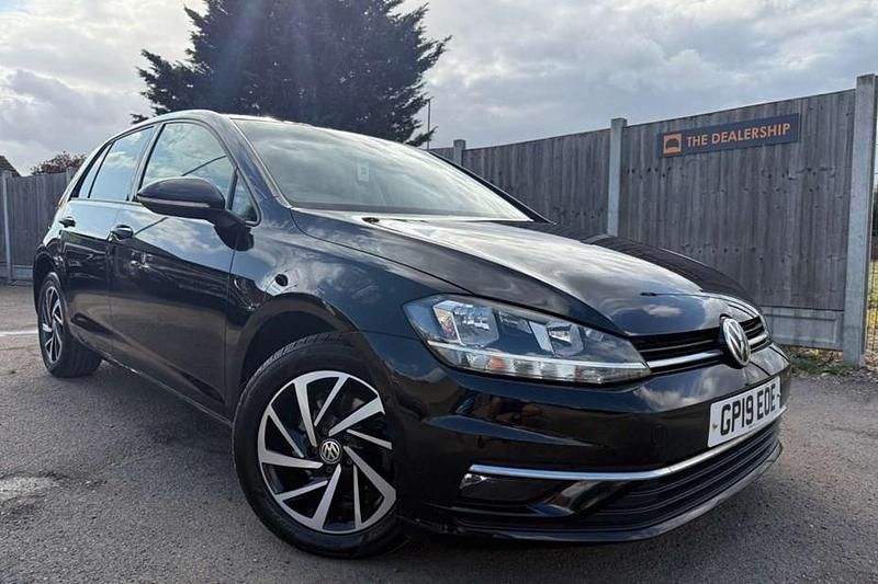 Black Used 2019 VW Golf VII Match Hatchback | £9,690 (Fair price) - Image 1/1