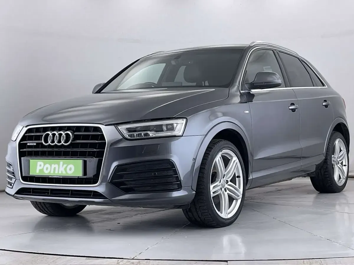 Used Audi Q3 S-line plus 184 HP (135 kW) 2015 Grey SUV