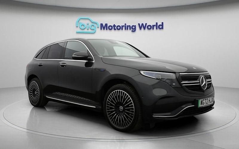 Grey Used 2022 Mercedes EQC400 AMG line SUV | £26,600 (Good price) - Image 1/4