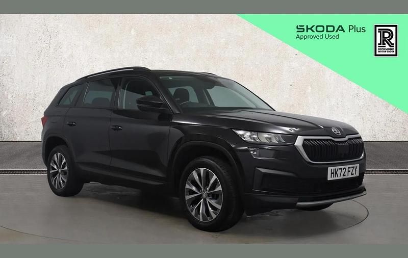 Used Skoda Kodiaq SE Drive 147 HP (108 kW) 2022 Black SUV