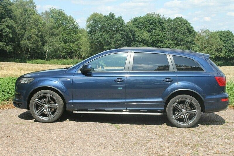 Used Audi Q7 S-Line 268 HP (197 kW) 2011 Blue SUV