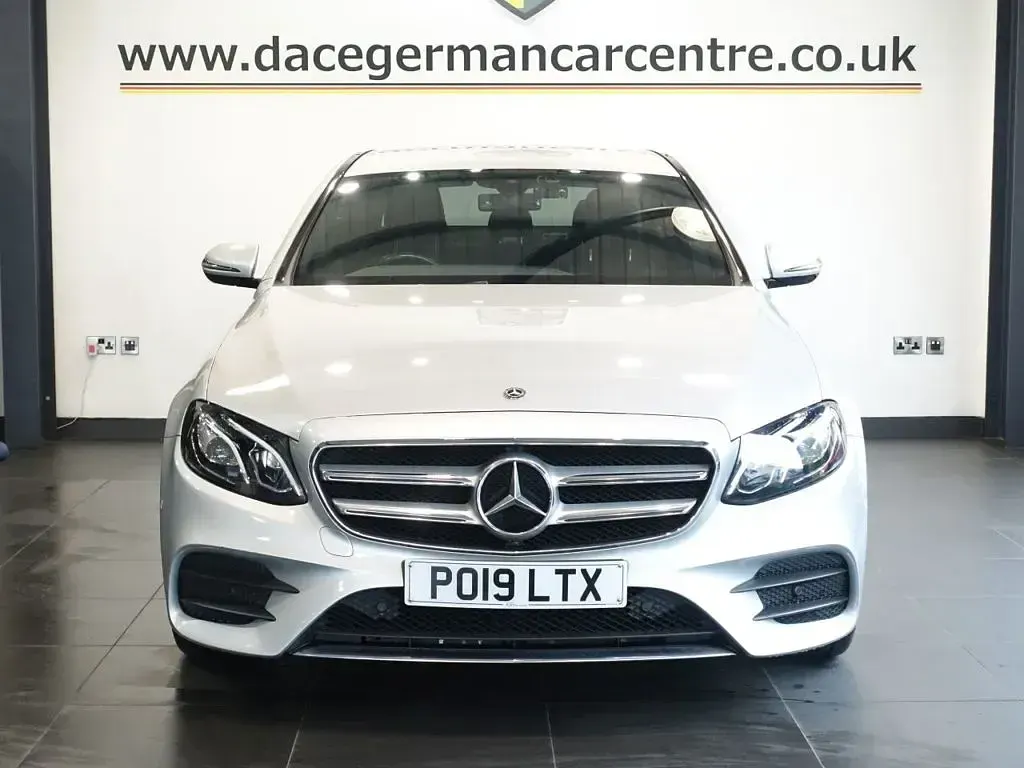 Used Mercedes E200 AMG line 184 HP (135 kW) 2019 Silver Sedan