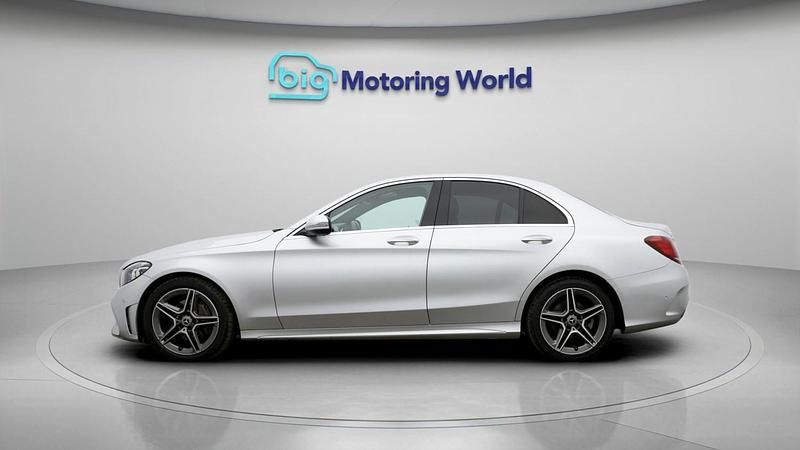 Used Mercedes C200 AMG Line Premium 2020 Silver Sedan