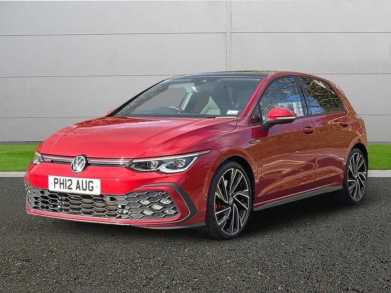 Used VW Golf VII GTI 2021 Red Hatchback