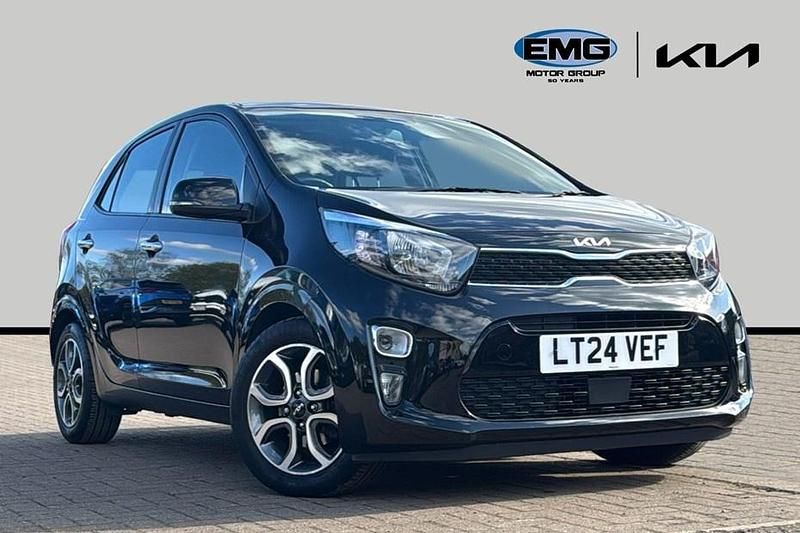 Used Kia Picanto 66 HP (48 kW) 2024 Midnight black Hatchback